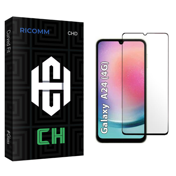 محافظ صفحه نمایش شیشه ای ریکام مدل CH مناسب برای گوشی موبایل سامسونگ Galaxy A24 4G
