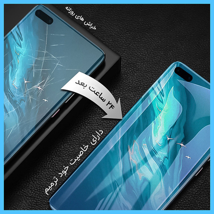 محافظ صفحه نمایش شفاف تکنو مدل Resistant مناسب برای گوشی موبایل شیائومی Redmi Note 14 Pro 4G