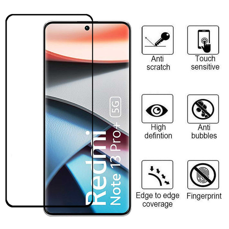 محافظ صفحه نمایش بوف مدل FullGlue-Max مناسب برای گوشی موبایل شیائومی Redmi Note 13 Pro Plus