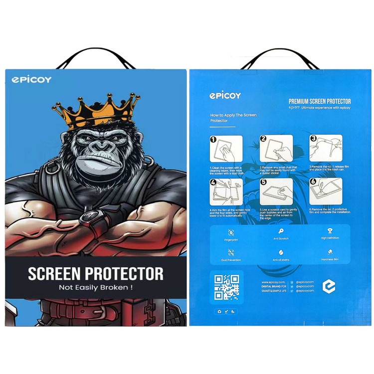 محافظ صفحه نمایش 5D اپیکوی مدل Super Power مناسب برای تبلت اپل iPad Pro 12.9 2022/2021/2020/2018