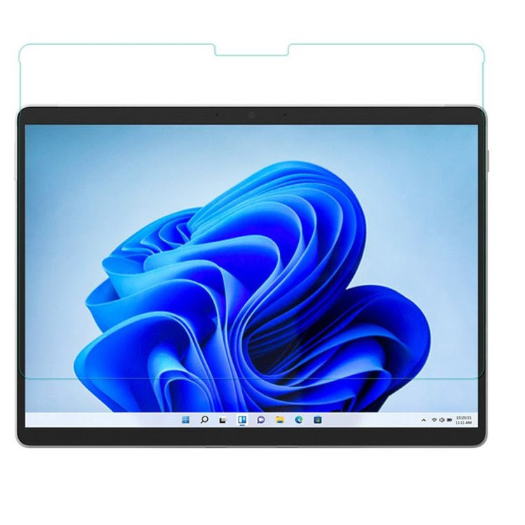 محافظ صفحه نمایش مدل tempered مناسب برای تبلت مایکروسافت Surface Pro X