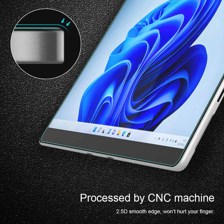 محافظ صفحه نمایش مدل tempered مناسب برای تبلت مایکروسافت Surface Pro X
