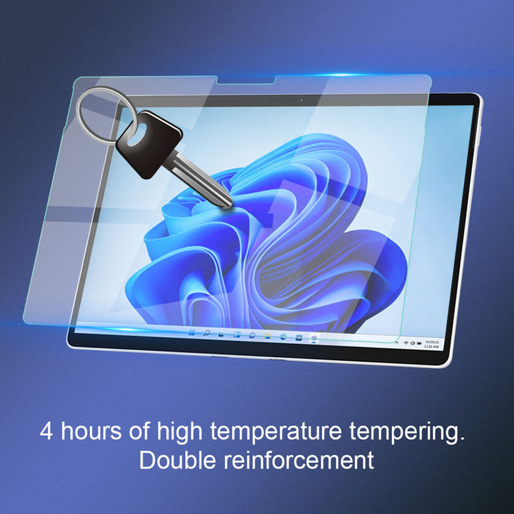 محافظ صفحه نمایش مدل tempered مناسب برای تبلت مایکروسافت Surface Pro X