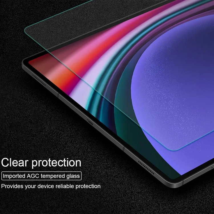 محافظ صفحه نمایش بوف مدل 5D مناسب برای تبلت سامسونگ Galaxy Tab S10 Plus/ S9 Plus/ S9 FE Plus/ S8 Plus/ S7 Plus/ S7 FE