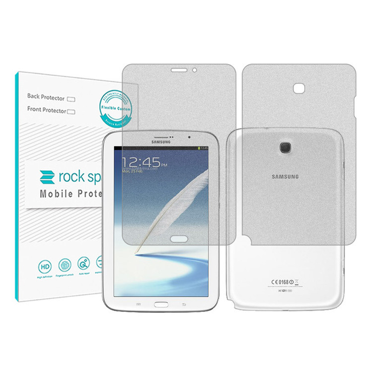 محافظ صفحه نمایش مات راک اسپیس مدل HyMTT مناسب برای تبلت سامسونگ Galaxy Note 8.0 به همراه محافظ پشت تبلت
