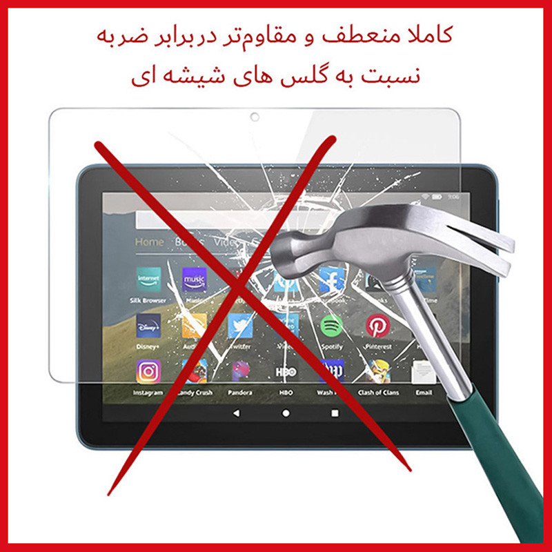 محافظ صفحه نمایش شفاف ریمکس مدل Full مناسب برای تبلت مایکروسافت Surface Pro 9