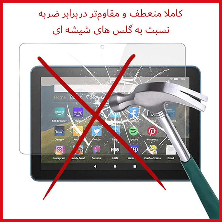 محافظ صفحه نمایش آنتی بلو ریمکس مدل Resistant مناسب برای تبلت مایکروسافت Surface Pro 7 Plus