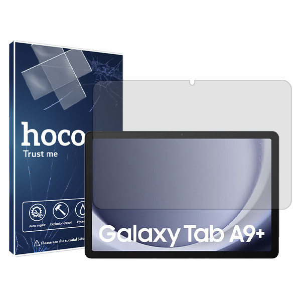 محافظ صفحه نمایش شفاف هوکو مدل Resistant مناسب برای تبلت سامسونگ Galaxy Tab A9 Plus