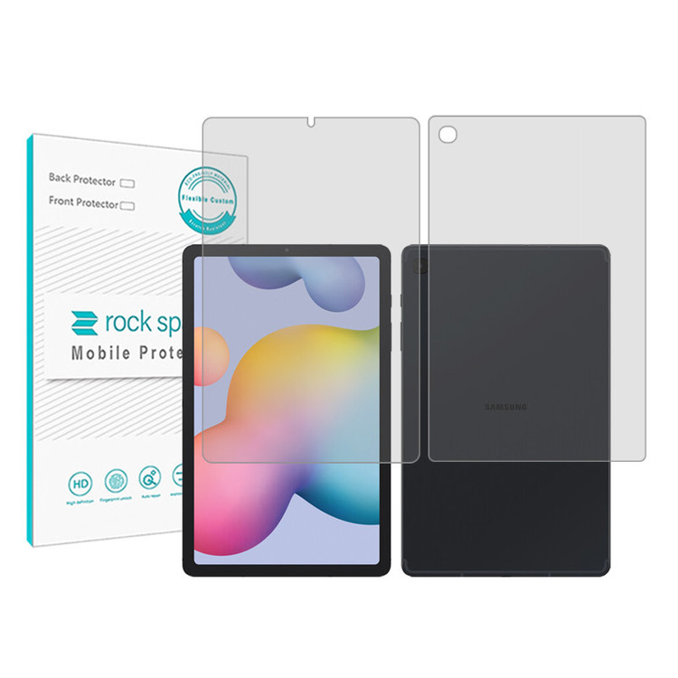محافظ صفحه نمایش شفاف راک اسپیس مدل Hygel مناسب برای تبلت سامسونگ Galaxy Tab S6 Lite به همراه محافظ پشت تبلت