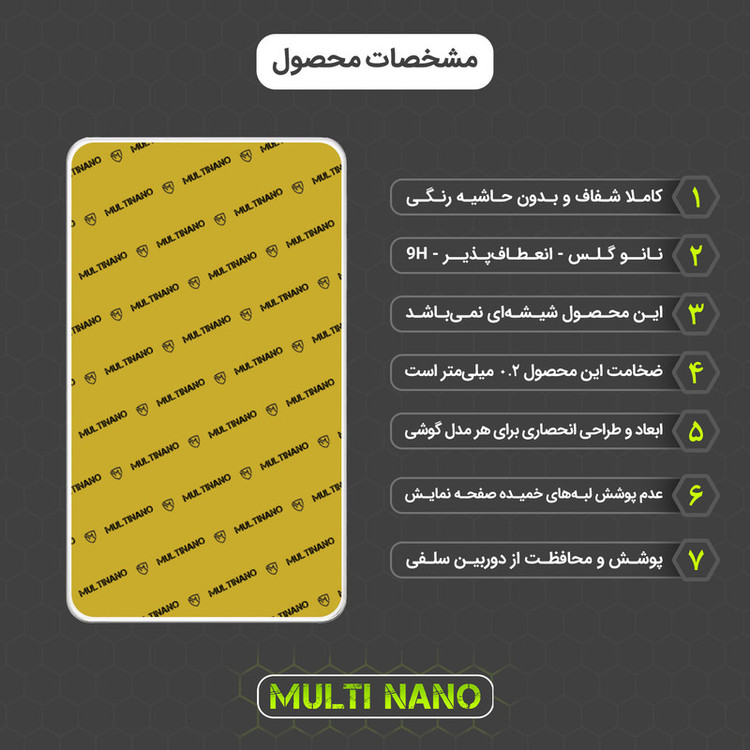 محافظ صفحه نمایش مولتی نانو مدل X-S2N مناسب برای تبلت هوآوی MediaPad T1 10 بسته دو عددی