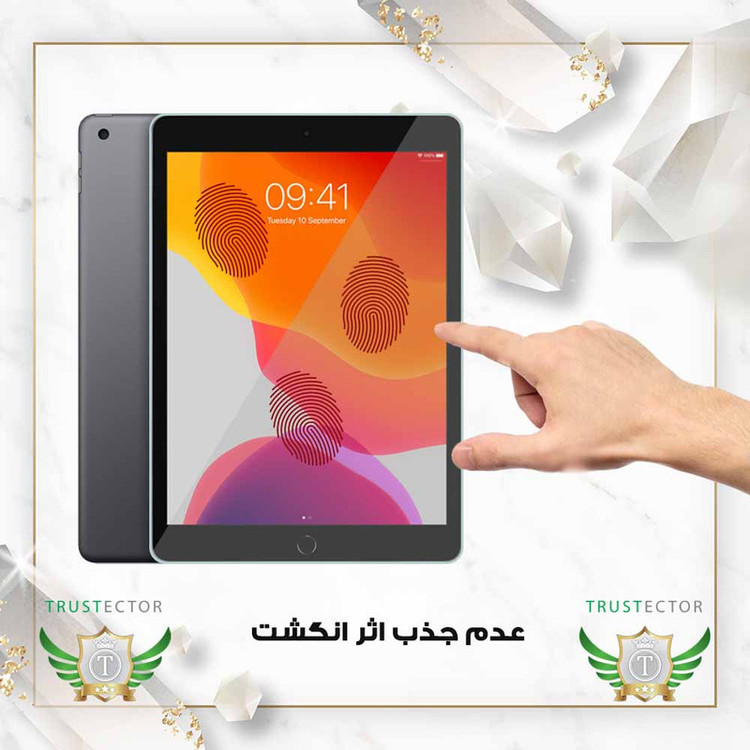 محافظ صفحه نمایش تراستکتور مدل TABTR30 مناسب برای تبلت اپل iPad 2 / iPad 3