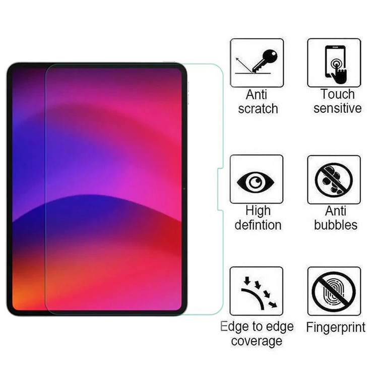 محافظ صفحه نمایش بوف مدل 5D مناسب برای تبلت اپل iPad Pro 11 2024/ Air 11 2024