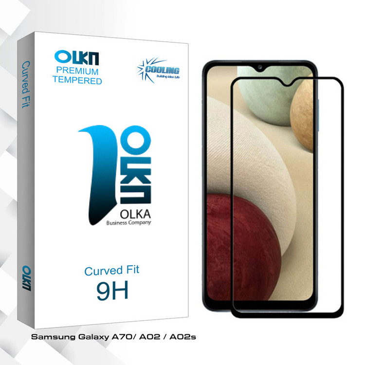 محافظ صفحه نمایش سرامیکی کولینگ مدل Olka glass مناسب برای گوشی موبایل سامسونگ Galaxy A70/ A02 / A02s