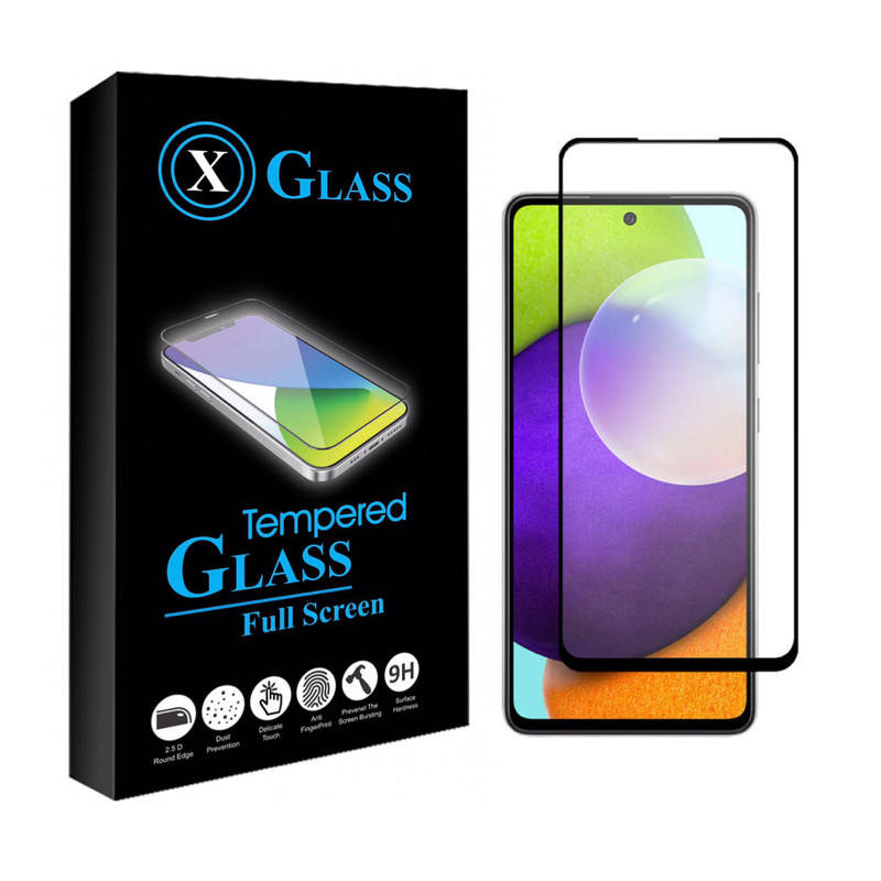 محافظ صفحه نمایش ایکس گلس مدل فول مناسب برای گوشی موبایل سامسونگ GALAXY A52