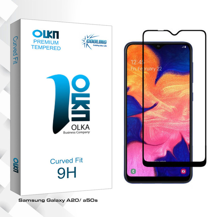 محافظ صفحه نمایش کولینگ مدل Olka glass مناسب برای گوشی موبایل سامسونگ Galaxy A20/ a50s