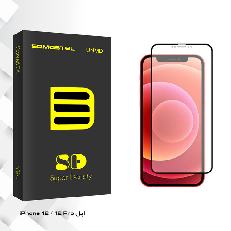 محافظ صفحه نمایش مات سوماستل مدل Sd Glass مناسب برای گوشی موبایل اپل iPhone 12 / 12 Pro