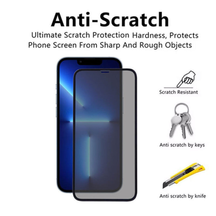 محافظ صفحه نمایش حریم شخصی ایکس گلس مدل شیشه ای مناسب برای گوشی موبایل اپل IPHONE 8