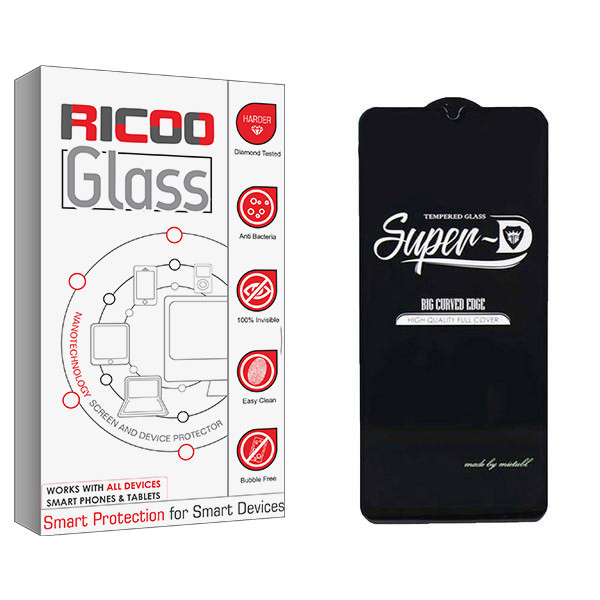 محافظ صفحه نمایش ریکو مدل RiC2 SuperD مناسب برای گوشی موبایل سامسونگ Galaxy A31 / A32 4G / A22 4G