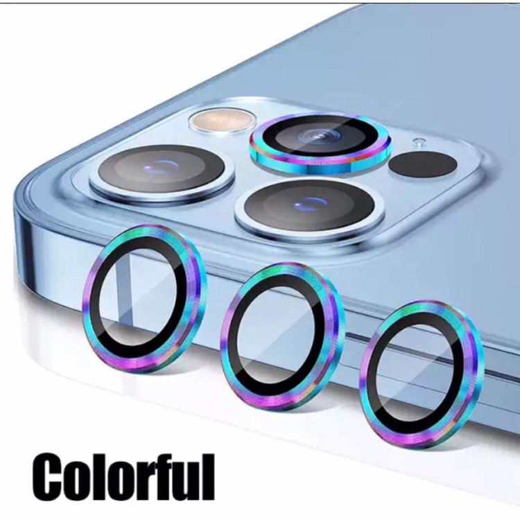 محافظ لنز دوربین مدل Ring مناسب برای گوشی موبایل اپل IPHONE 13 Pro