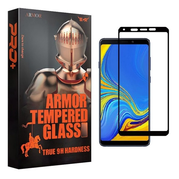 محافظ صفحه نمایش آرمور مدل FUL مناسب برای گوشی موبایل سامسونگ Galaxy A9 2018