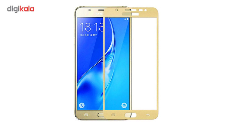 محافظ صفحه نمایش شیشه ای توتم مدل Full Cover 3D مناسب برای گوشی سامسونگ Galaxy J7 Prime