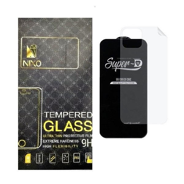 محافظ صفحه نمایش نیکسو مدل 2SN-مناسب برای گوشی موبایل اپل iPhone 11 Pro Max به همراه محافظ پشت گوشی