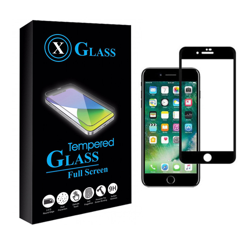 محافظ صفحه نمایش ایکس گلس مدل فول مناسب برای گوشی موبایل اپل IPHONE 8