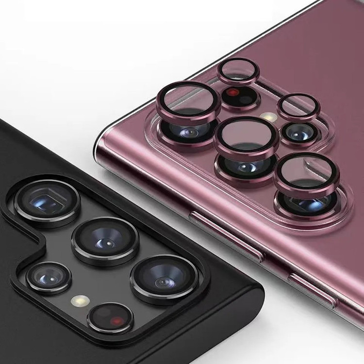 محافظ لنز دوربین اسپایدر مدل رینگی مناسب برای گوشی موبایل سامسونگ Galaxy S23 Ultra