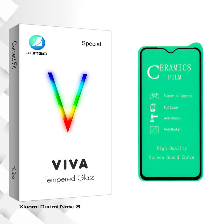 محافظ صفحه نمایش سرامیکی جانبو مدل Viva Glass مناسب برای گوشی موبایل شیائومی Redmi Note 8