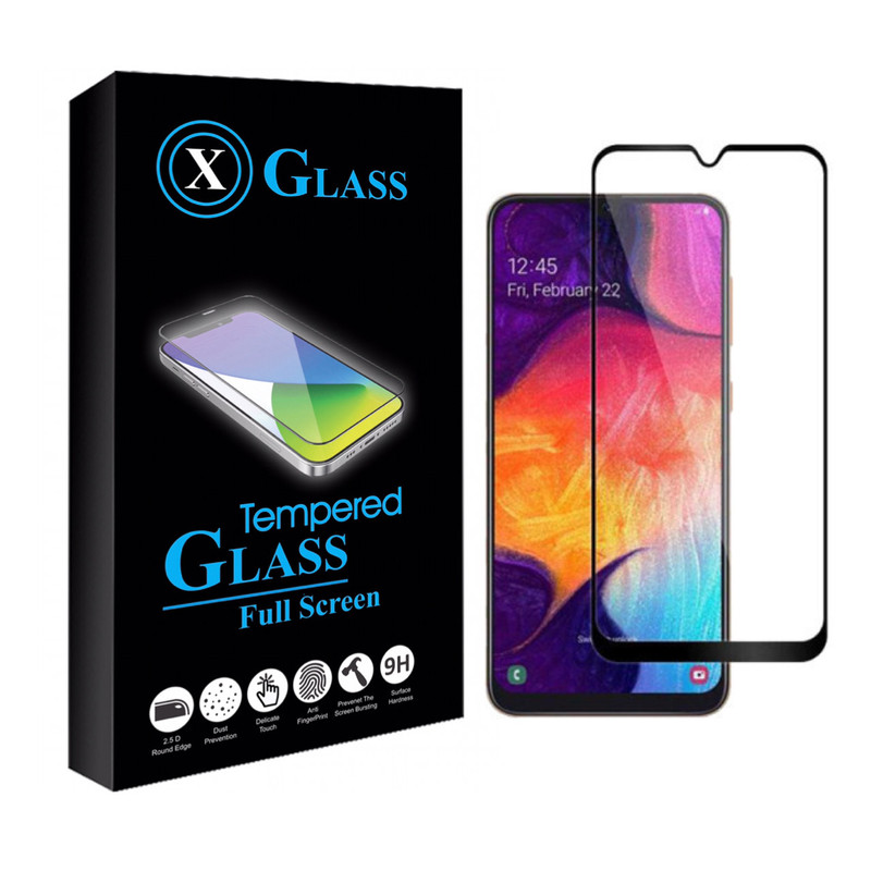 محافظ صفحه نمایش ایکس گلس مدل فول مناسب برای گوشی موبایل سامسونگ GALAXY A50S