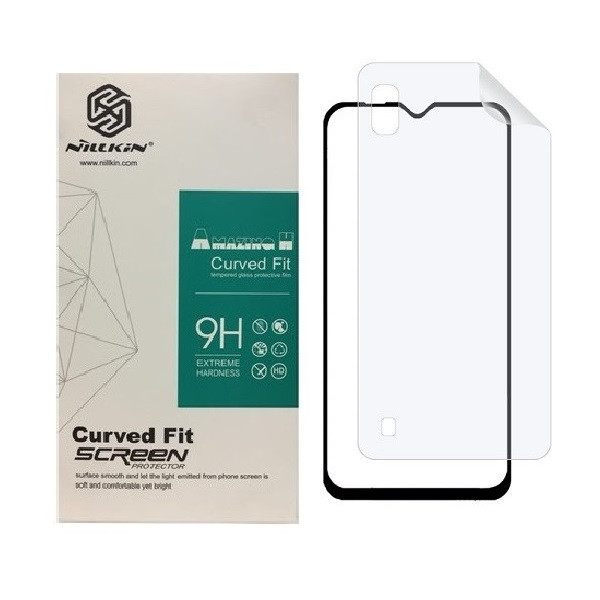 محافظ صفحه نمایش  مدل 2FN مناسب برای گوشی موبایل  Galaxy A10 به همراه محافظ پشت گوشی