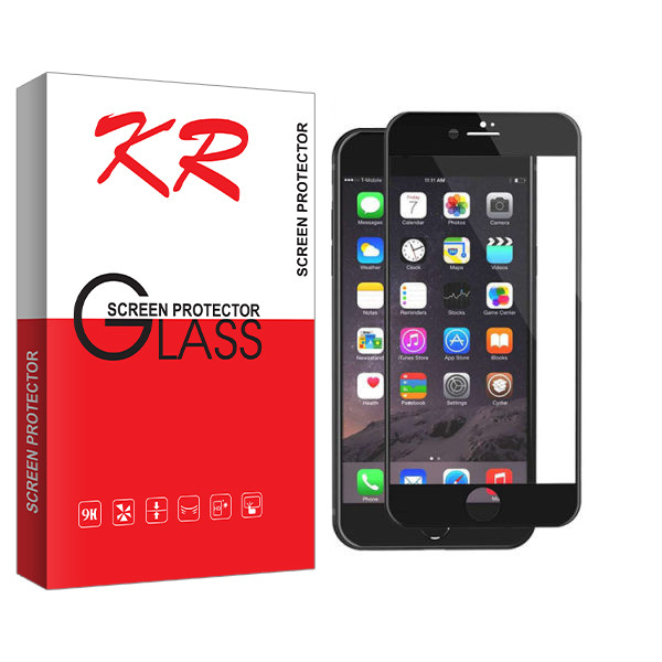 محافظ صفحه نمایش سرامیکی کی آر مدل +HD مناسب برای گوشی موبایل اپل Iphone 8 plus