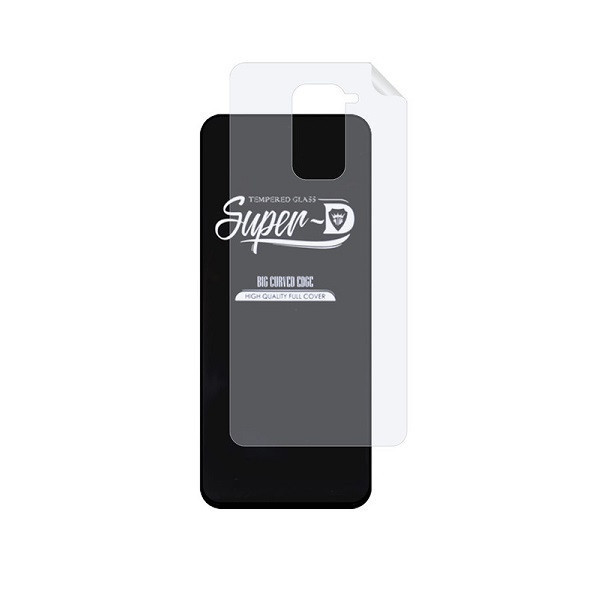 محافظ صفحه نمایش مدل 2SN-ss مناسب برای گوشی موبایل شیائومی Redmi Note 9 به همراه محافظ پشت گوشی