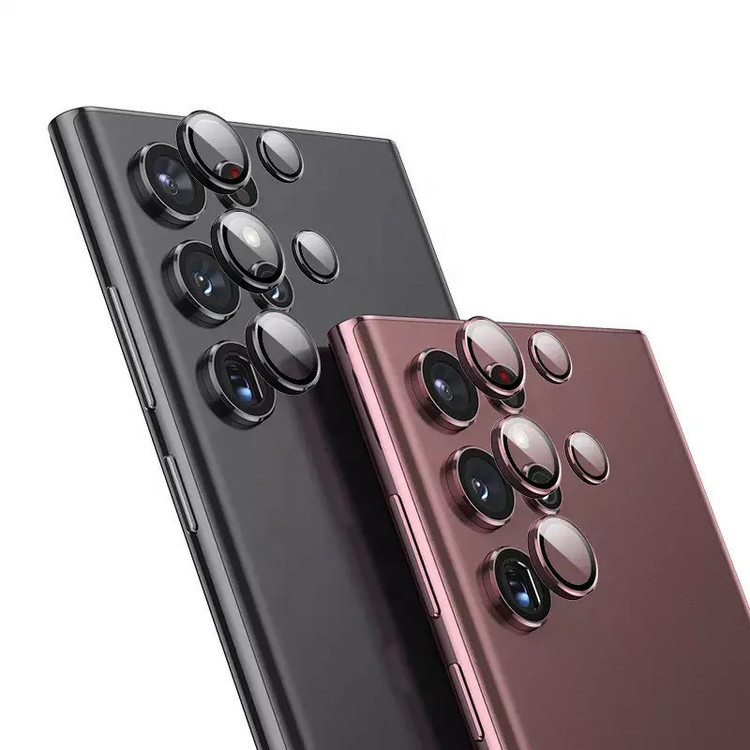 محافظ لنز دوربین مدل CAMER مناسب برای گوشی موبایل سامسونگ Galaxy S23 ultra