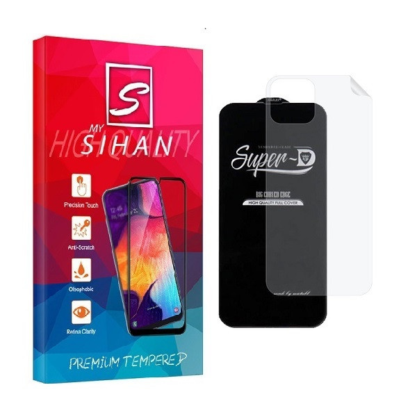 محافظ صفحه نمایش مای سیحان مدل 2SNGlss مناسب برای گوشی موبایل اپل iPhone 11 Pro به همراه محافظ پشت گوشی