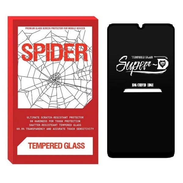 محافظ صفحه نمایش اسپایدر مدل Super-D مناسب برای گوشی موبایل سامسونگ Galaxy A70