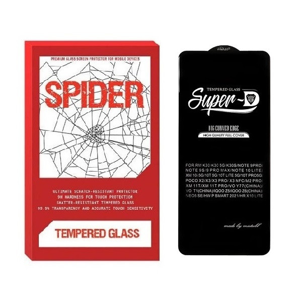 محافظ صفحه نمایش اسپایدر مدل Super-D مناسب برای گوشی موبایل شیائومی Mi 12T