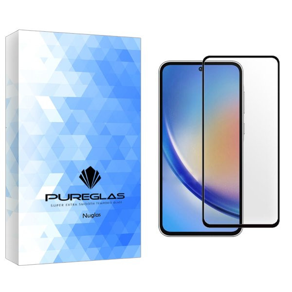 محافظ صفحه نمایش شیشه ای پیور گلس مدل NueGlas cactus مناسب برای گوشی موبایل سامسونگ Galaxy A35/A55