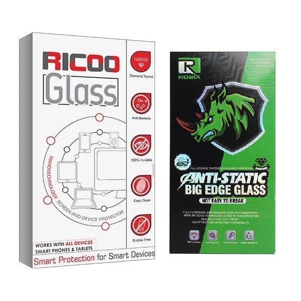 محافظ صفحه نمایش ریکوو مدل ROBIX مناسب برای گوشی موبایل شیائومی POCO X3
