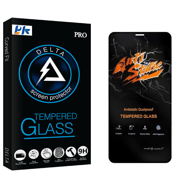 محافظ صفحه نمایش پی کی مدل Delta Anti Static مناسب برای گوشی موبایل اپل iPhone XS Max / 11 Pro Max