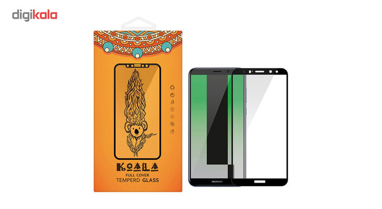 محافظ صفحه نمایش شیشه ای کوالا مدل Full Cover مناسب برای گوشی موبایل هوآوی Mate 10 Lite