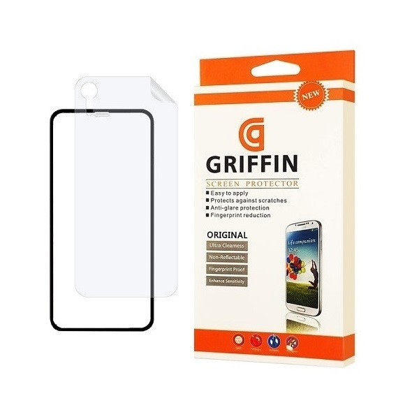 محافظ صفحه نمایش گریفین مدل 2FN مناسب برای گوشی موبایل اپل iPhone XR به همراه محافظ پشت گوشی