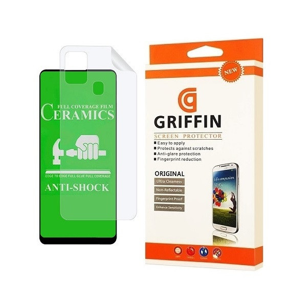 محافظ صفحه نمایش گریفین مدل 2CRN مناسب برای گوشی موبایل سامسونگ Galaxy A21s به همراه محافظ پشت گوشی