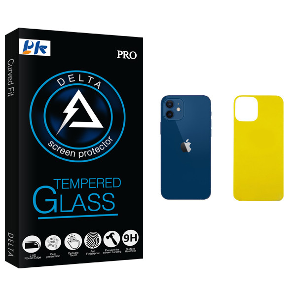 محافظ پشت گوشی پی کی مدل Delta Glass مناسب برای گوشی موبایل اپل iPhone 12