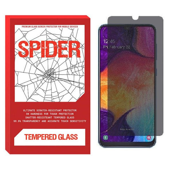 محافظ صفحه نمایش حریم شخصی اسپایدر مدل SD-S مناسب برای گوشی موبایل سامسونگ GALAXY A30