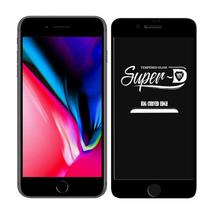 محافظ صفحه نمایش مدل Super D مناسب برای گوشی موبایل اپل iPhone 7 Plus