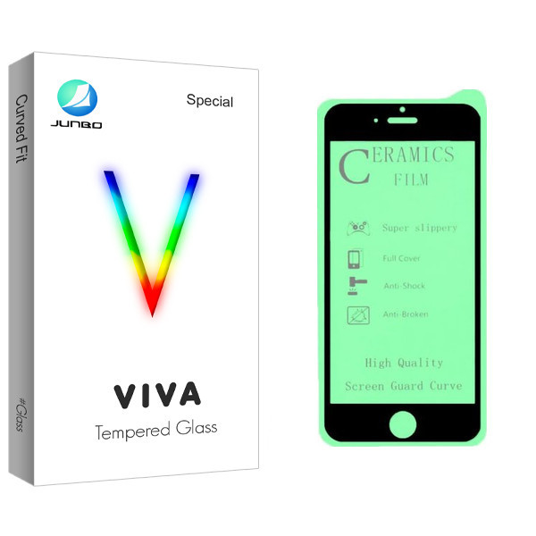 محافظ صفحه نمایش سرامیکی جانبو مدل Viva Glass مناسب برای گوشی موبایل اپل Iphone 5