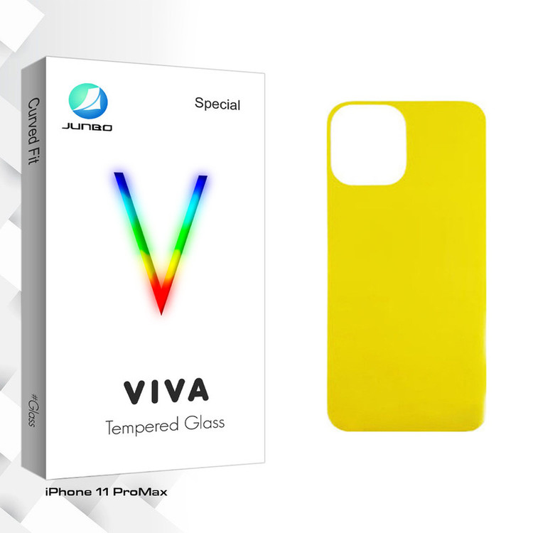 محافظ پشت گوشی جانبو مدل Viva Glass FLL مناسب برای گوشی موبایل اپل iPhone 11 ProMax