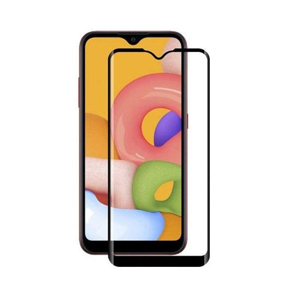 محافظ صفحه نمایش اسپایدر مدل FUL مناسب برای گوشی موبایل سامسونگ Galaxy A01 core