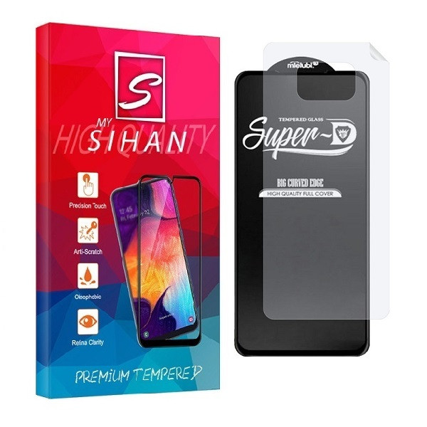محافظ صفحه نمایش مای سیحان مدل 2SN-Glass مناسب برای گوشی موبایل شیائومی Poco X3 NFC به همراه محافظ پشت گوشی
